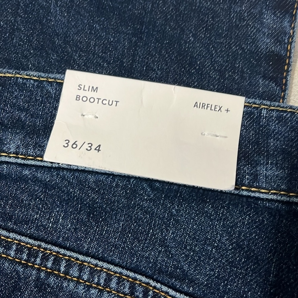 American Eagle Slim Bootcut Jeans Size 36/34 NWT - Picture 4 of 7